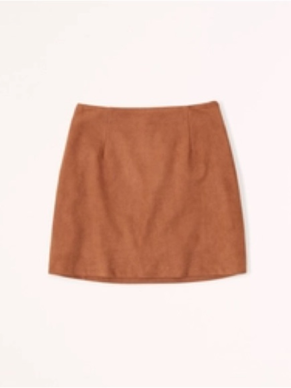 Abercrombie Women's Vegan Suede Mini Skort